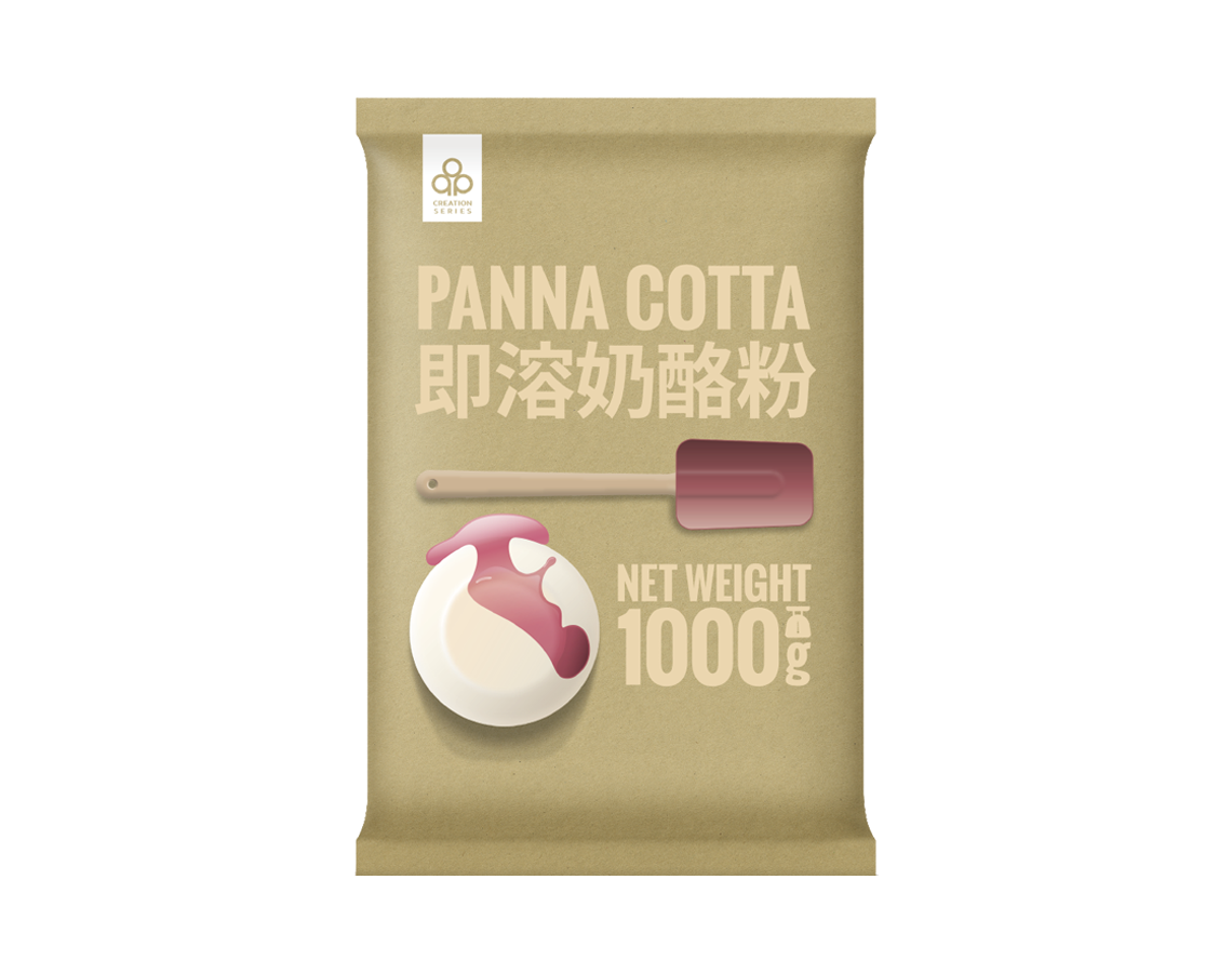 Instant panna cotta mix and other pastry mix bases
