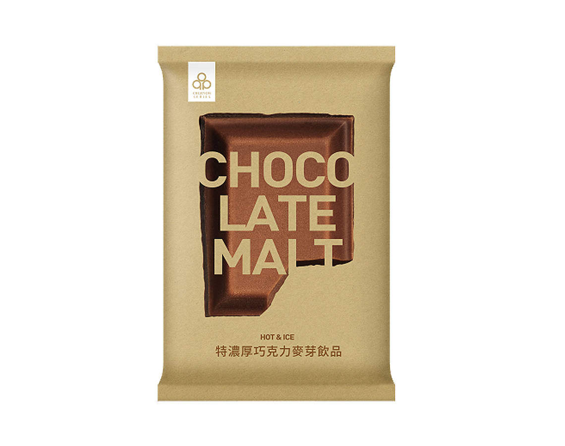 Easy chocolate malt drink, a classic blend of malt, cocoa, milk, and sugar