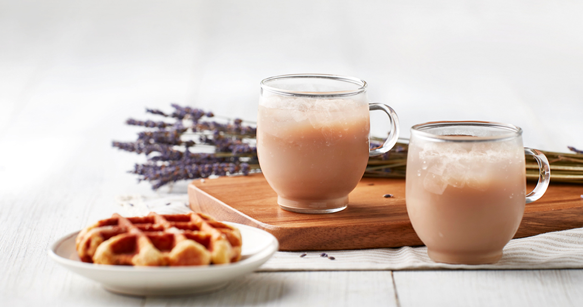 Creation Series Instant Lavender Milk Tea Powder